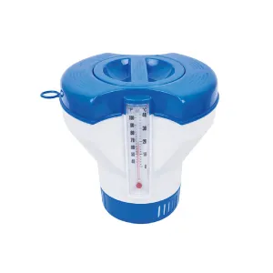 Dispensador de Cloro Flotante para Piscina con termometro