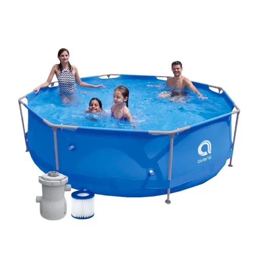 Piscina Estructural Redonda 3.66m x 0.76m Round Steel Frame Pool, CAP. 6.765 Litros; Marca Avenli