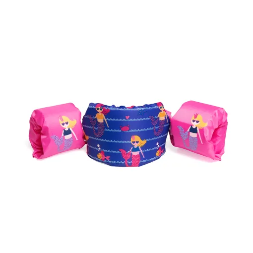 Kit Flotador de brazo + Lentes de Agua Niña
