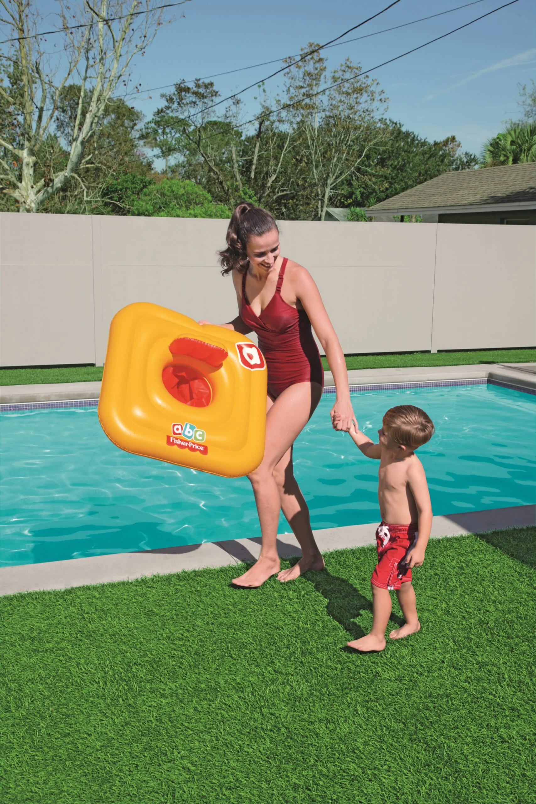 Flotador Silla Bebé Fisher Price Swim Safe - Imagen 3