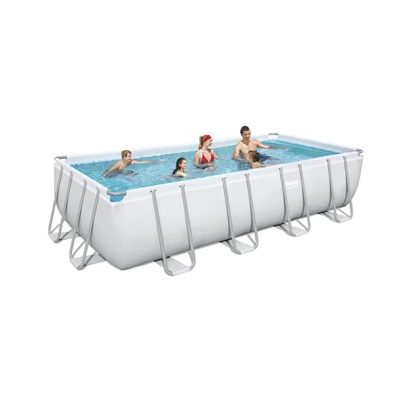 Piscina Estructural Armable Rectangular Power Steel 5.49m x 2.74m x 1.22m, CAP. 14.812 Litros; Marca Bestway - Imagen 2