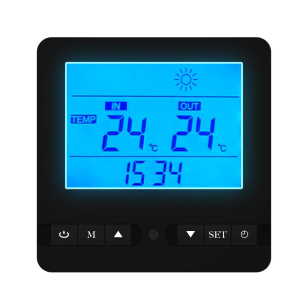 Monitor Display Negro Monofásico Dunner - Imagen 2