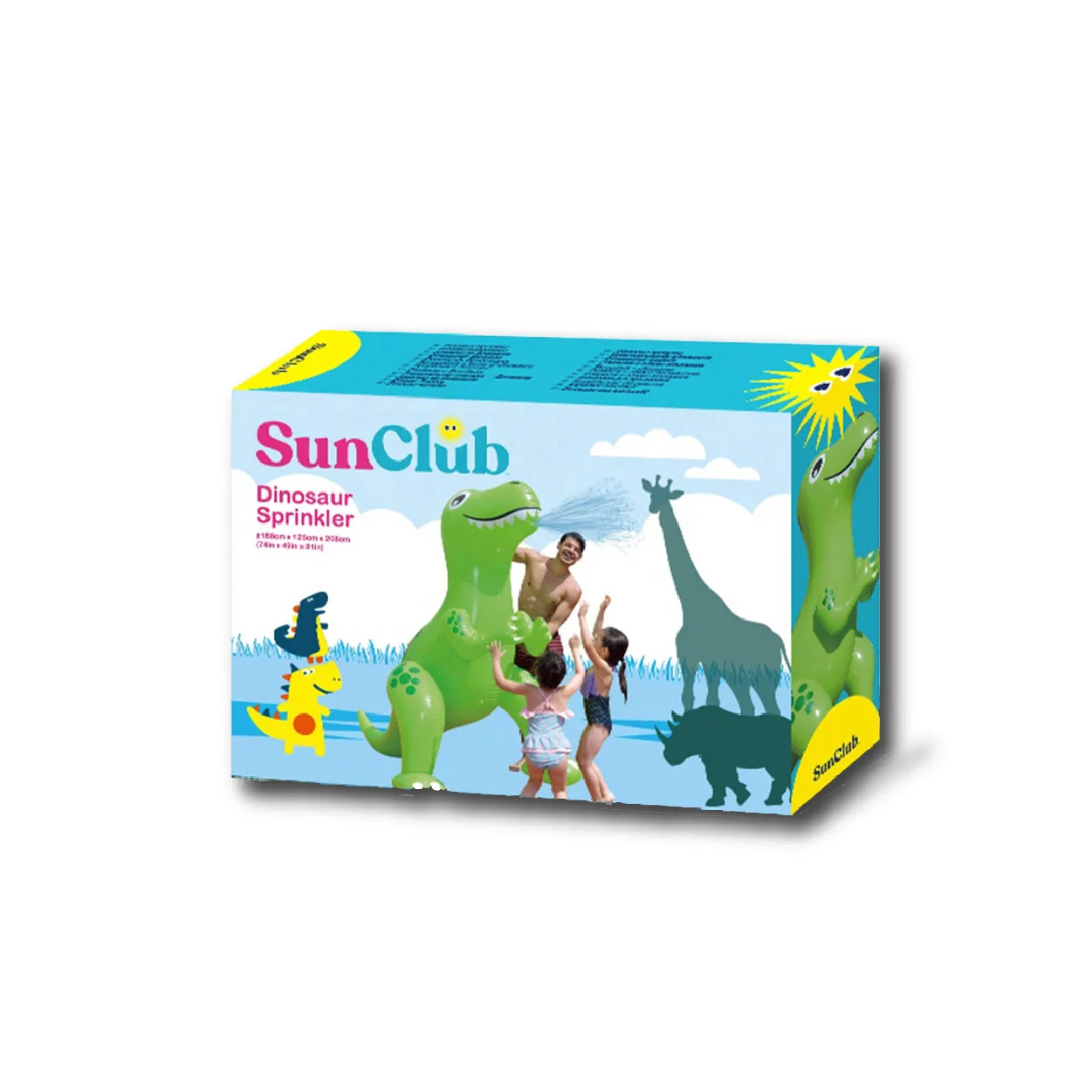 Dinosaurio Rociador de Agua Inflable - Imagen 3