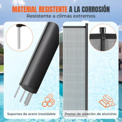 Reja para Piscina Modular Ajustable 1.2 x 3.6 metros - Imagen 4