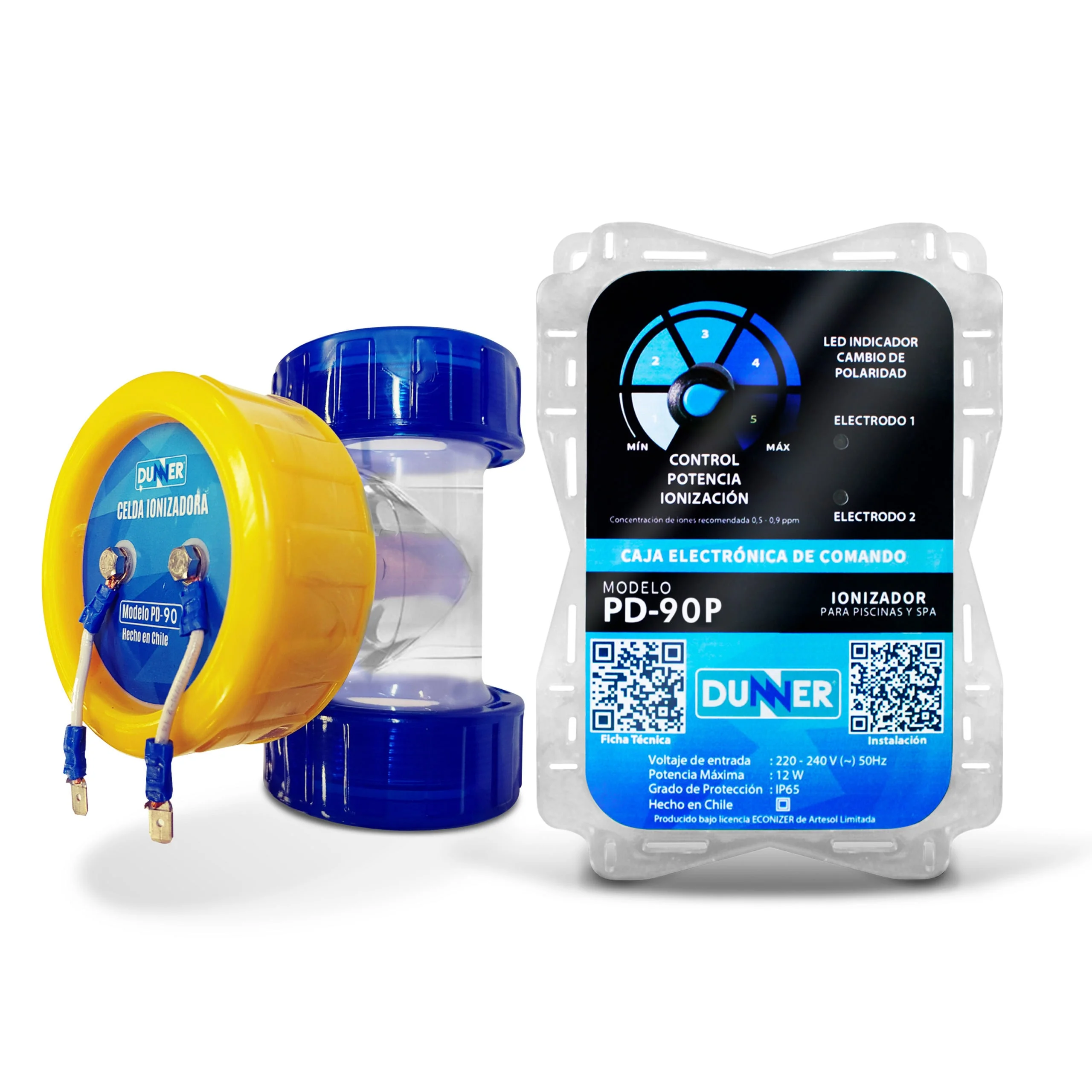 Ionizador para Piscina de hasta 90 M3 Dunner - Imagen 3