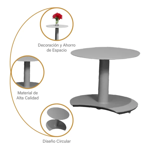 Reposera para Terraza Italiana Sienna Gris Oscuro - Imagen 9