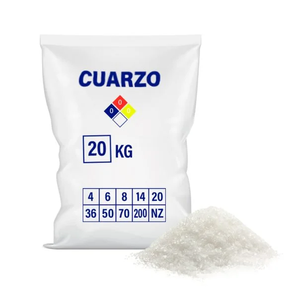 Arena Cuarzo Fino para Filtros de Piscina - 20 KG - Imagen 2