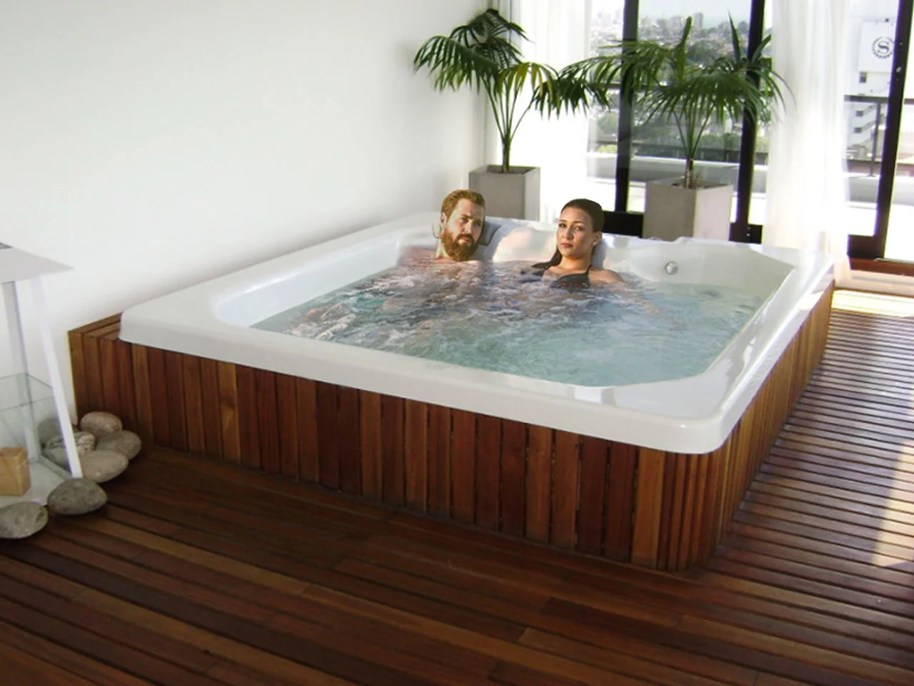 Spa Epower 30 190cm x 205cm x 86cm, para 5 personas - Imagen 3