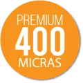 Etiqueta 400 micras