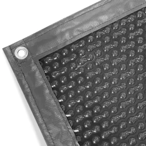 Manta Térmica para Piscina Deluxe EcoBubble 500 Micras Black (Dunner) de 4 X 3 MTS Ultrareforzada