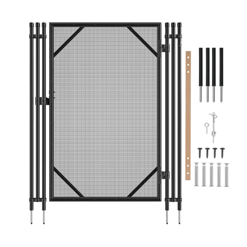 Puerta para Reja Modular de Piscina 1.2 x 0.76 metros con Cerradura Magnética - Imagen 4