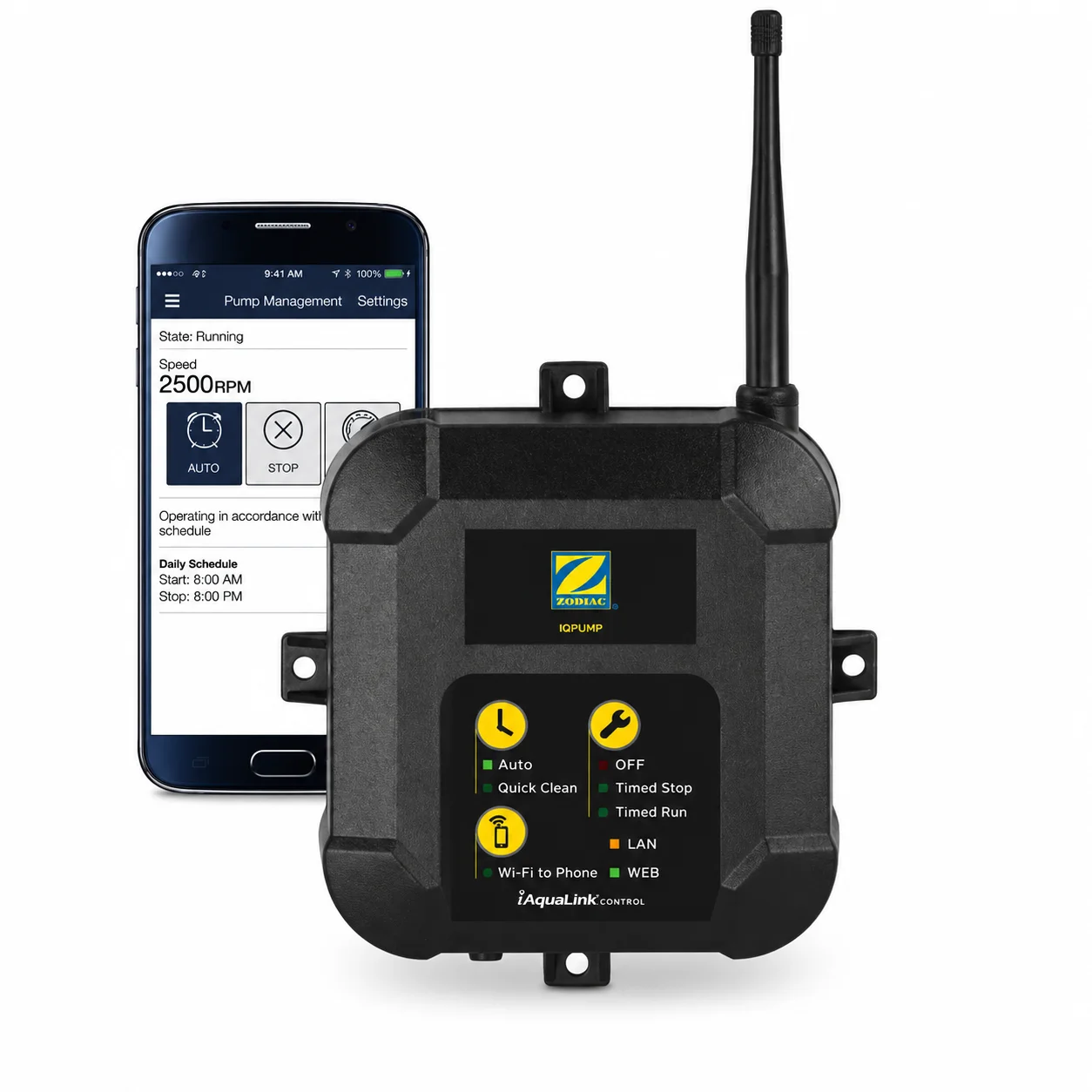 Bomba para Piscina de Velocidad Variable Zodiac FloPro VS con Controlador IQPUMP - Imagen 6