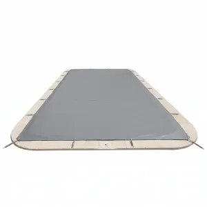 Cobertor de Seguridad e Invierno para Piscinas - PVC 500 Gris (Soporta hasta 40 KG) - Precio por M2