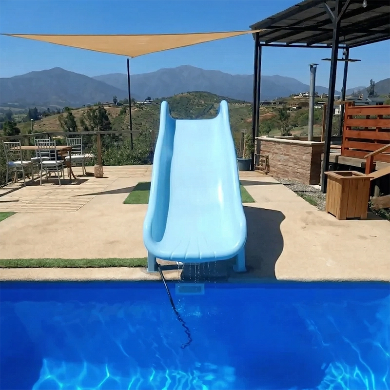 Resbalín Tobogán Ondulado Celeste para Piscinas