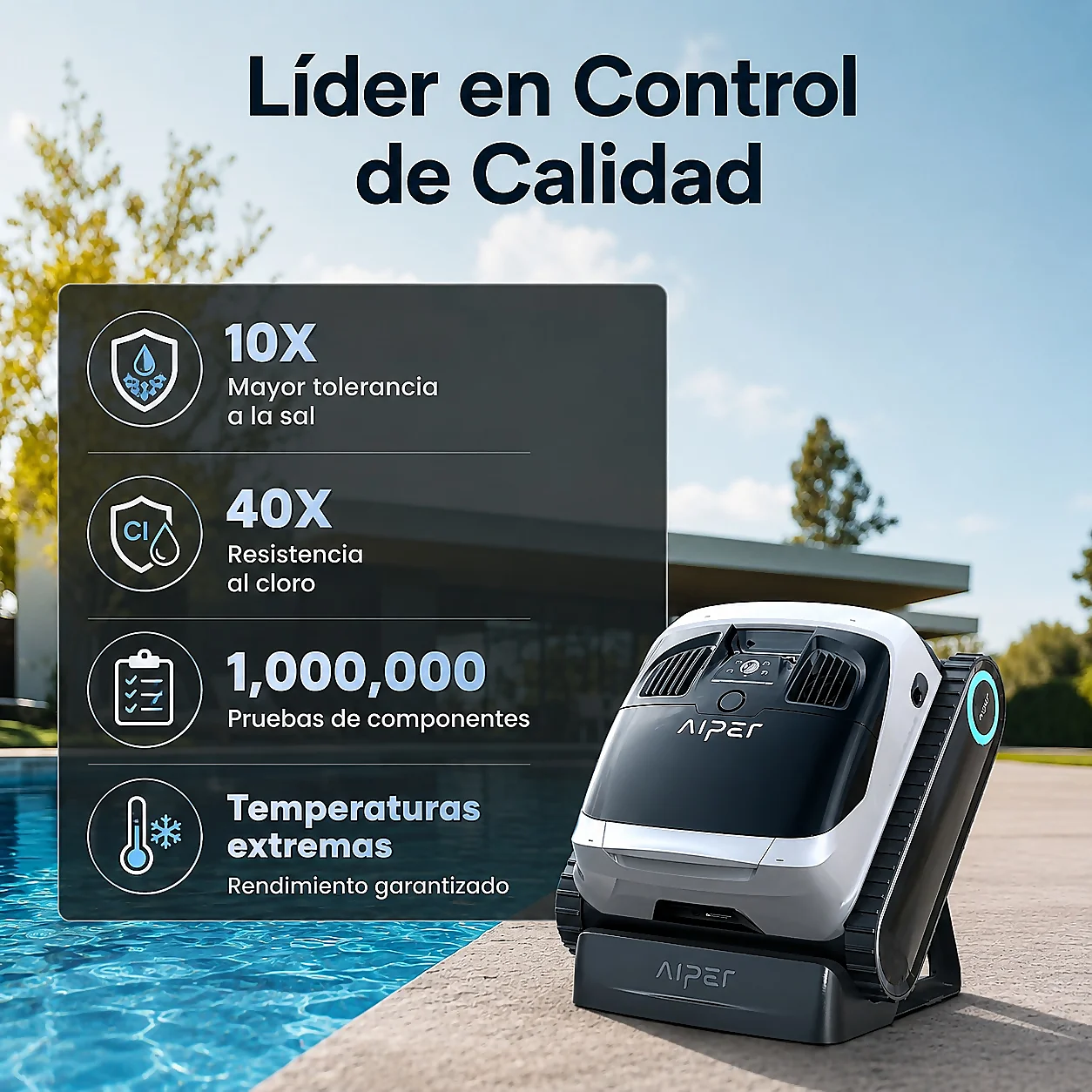 Robot Limpiafondo Inalámbrico Aiper Scuba N1 Max – <b>Versión 2026</b> - Imagen 10